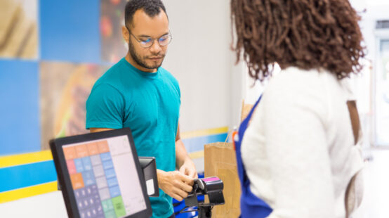 Further training to become a cashier with ICDL certificate